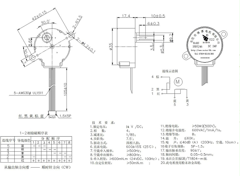 步進(jìn)電機(jī)
