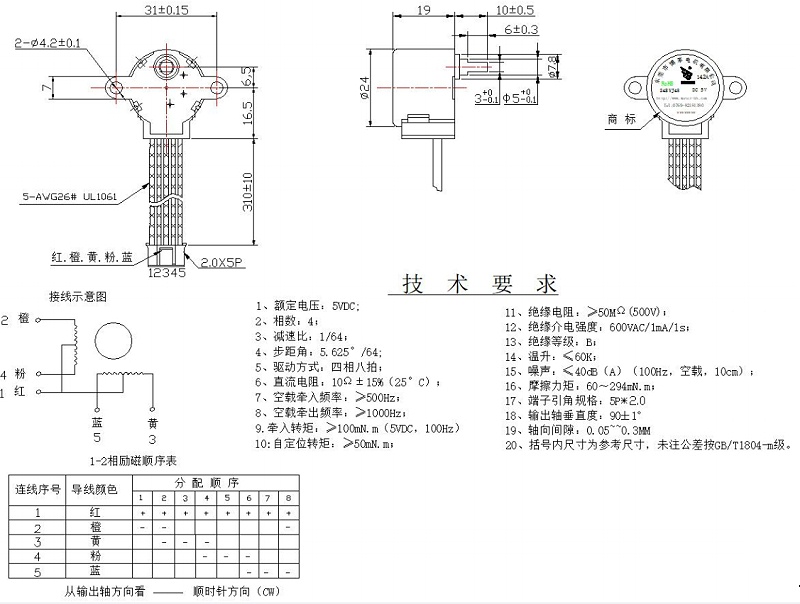風(fēng)扇搖頭電機(jī)